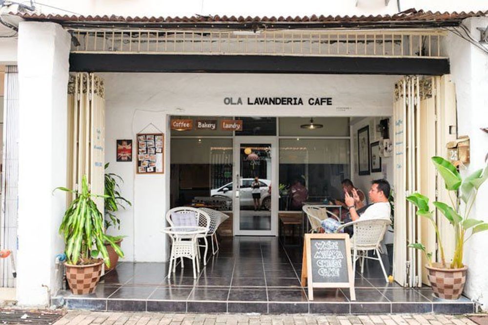 Ola Lavanderia Cafe Malacca Exterior photo